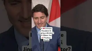 🇨🇦 Justin Trudeau declined to follow 🇺🇸 Biden in describing 🇨🇳 China President Xi a dictator