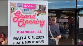 First Daiso Store in Arizona, Grand Opening!