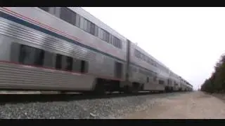 Amtrak Dash 8 #505 North Leads Coast Starlight #14.