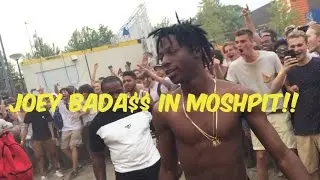 Joey Bada$$ goes nuts in MOSHPIT 1080p WOO HAH