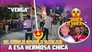 Todos admirados cuando vieron al chele 😳 Saco a bailar a una chica muy linda🥰
