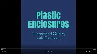 Plastic Enclosures for Electronics - view our varied line