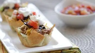 Tiny Taco Salads