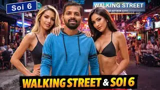 PATTAYA WALKING STREET at NIGHT! INSANE 4K Sky Phenomenon 🌤️ | Thailand's MOST SHOCKING Experience!