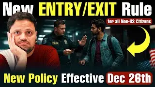 NEW Entry & Exit Rule - How It Affects U.S. Visa Holders? (தமிழில்)