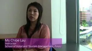 Ms. Chloe Lau (Instructor, School of Hotel and Tourism Management, PolyU)