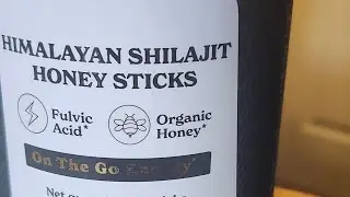Himalayan Shilajit Honey Sticks Review🍯 🐝