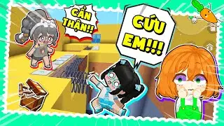 KAMUI X SAMMY X SIMMY KẾT HỢP GIẢI MÃ NHÀ TÙ MÀU VÀNG CỦA MR VỊT | THỬ THÁCH 24H GIẢI MÃ MINI WORLD