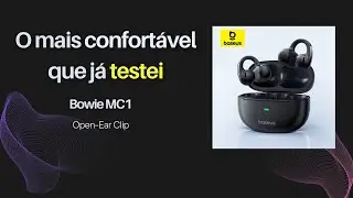 🚨 Fones caindo? Acho que nunca mais 🎧 Review Baseus Bowie MC1 Ear Clip