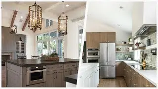 75 All Islands Vaulted Ceiling Kitchen Design Ideas You'll Love 🟡