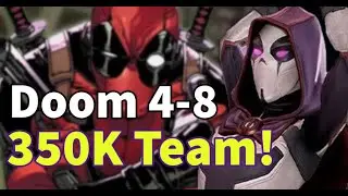 350K Mystic Team! Doom 4-8 Campaign Unlock | Marvel Strike Force - Free to Play
