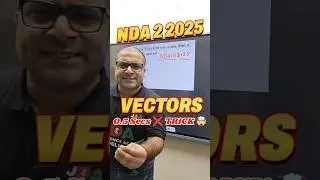 VECTORS ✅ in Fraction of Secs 🤯 #nda #jda