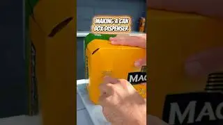 Making a can box dispenser #hack #lifehacks #drinkdispenser