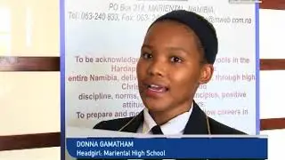 Chinese Embassy donates computers to Mariental High School-NBC