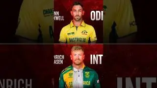 Glenn Maxwell ,  Henrich Klassen announce Retirement from cricket 🥺💔 #cricket #shorts