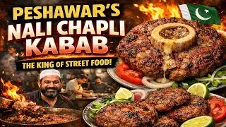 Dry Fruit Chappli Kabab Peshawar 😱 | Most Unique Street Food of Pakistan | Nisar Chapli Kabab