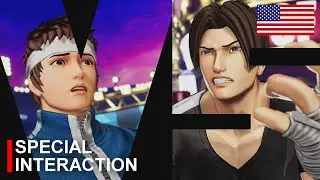 【KOF XV】SHINGO YABUKI vs KIM KAPHWAN► Story Special Interaction English Mod