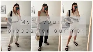 My favourite pieces for summer | styling video | minimalistic styling
