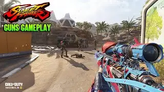 Street Fighter x CODM Armory: геймплей и эффекты убийств CODM - COD Mobile