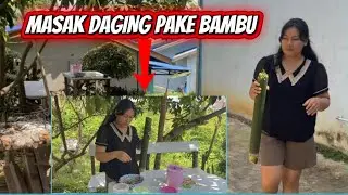 Cara Masak Pansoh B*bi Hutan Pakai Bambu (Asli Kampung) 