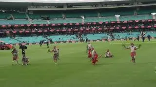 Sri Lanka tour of Australia 2022 - Traditional Aboriginal Dance #aboriginal #cricket #ind #aus