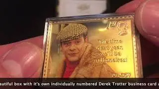 Royal Mail - Only Fools and Horses Gold Plated Stamp