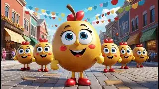 The Apple Pie Parade | Fun Food Rhyme for Kids | Learn Sharing & Counting | Kids Songs 2025