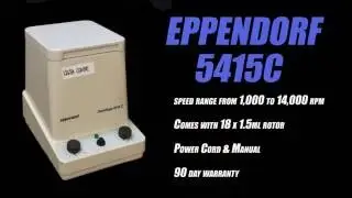 EPPENDORF 5415C CENTRIFUGE MICROFUGE (1263A)