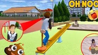 LITTLE GIRL BOY SUSHI WITH A GAME ClUB THE SAKURA SCHOOL SAMLIUTER 