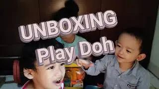 Unboxing Play Doh.... bareng bocah bocah