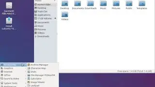 LXDE on LUbuntu