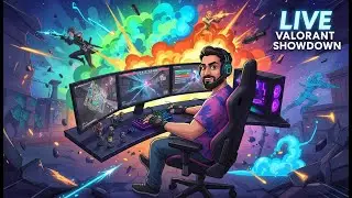 Afternoon Grind Platinum Lobby || Valorant Live || 9tankiBaaj