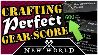 New World - Guide - How to Craft MAX (600) Gear Score Items