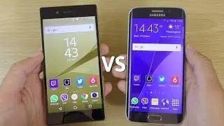 Sony Xperia Z5 VS Galaxy S6 Edge - Speed & Camera Test!