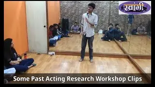 Swangee's Past Acting Workshops in Collage | swangee A Performer | Acting Workshop