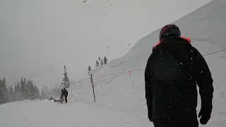 Pioneer Blue and Black Diamond Lower Pioneer in a Blizzard! (Brighton Ski Resort, Utah)