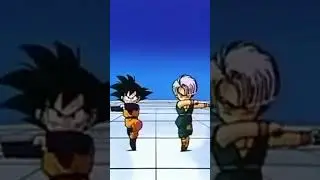 Goten and Trunks Perform the Iconic Fusion Dance | DBZ Short #Anime #FusionDance