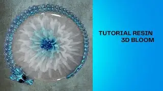 Gorgeous Resin 3D bloom in this blue dragon!!