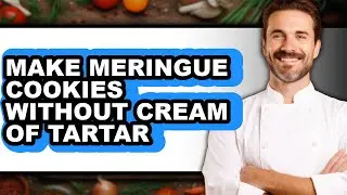 How To Make Meringue Cookies Without Cream Of Tartar (Only Way)