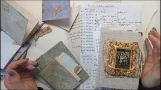 How To ! Junkjournals zu den Rauhn&auml;chten - so crafte ich ein Rauhnachts Journal in der Box [deutsch]