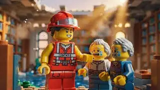 🌊⚠️ MEGA NATURAL DISASTER  LEGO LIFE OR DEATH RESCUE MISSION #LEGORescue#NaturalDisaster