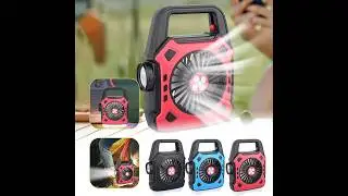 TIEVOSA 2024 Multifunctional Camping Fan