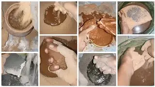 Different Textures Water Crumbling & Dipping ASMR 🌊 #asmr #satisfying #water #crumbling #subscribe 🔔