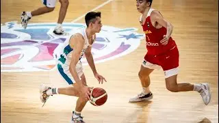 URBAN KROFLIC Vs SPAIN  29Pts EuropeanU16