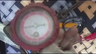 air conditioner leaking gas air conditioner leaking gas #airconditioner #technical #ac #skillindia