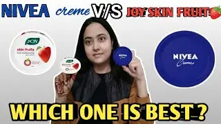 NIVEA CREME V/S JOY SKIN FRUITS MOISTURIZER (REVIEW) Not sponsored