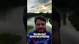 ছাদ থেকে প্রতিদিনের সৌন্দর্য... ❤️❤️  #SamThing