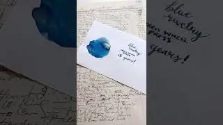 Blue Revelry Ink Swatch #ferriswheelpress