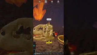 Dinosaur Skull Is Real #roblox #robloxindonesia #prospecting #exotic #dinosaur #shorts #lucky