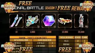 6TH ANIWARSRI REWARDS | REGIONAL BATTLE COMING SOON || #rockstargaming #freefire